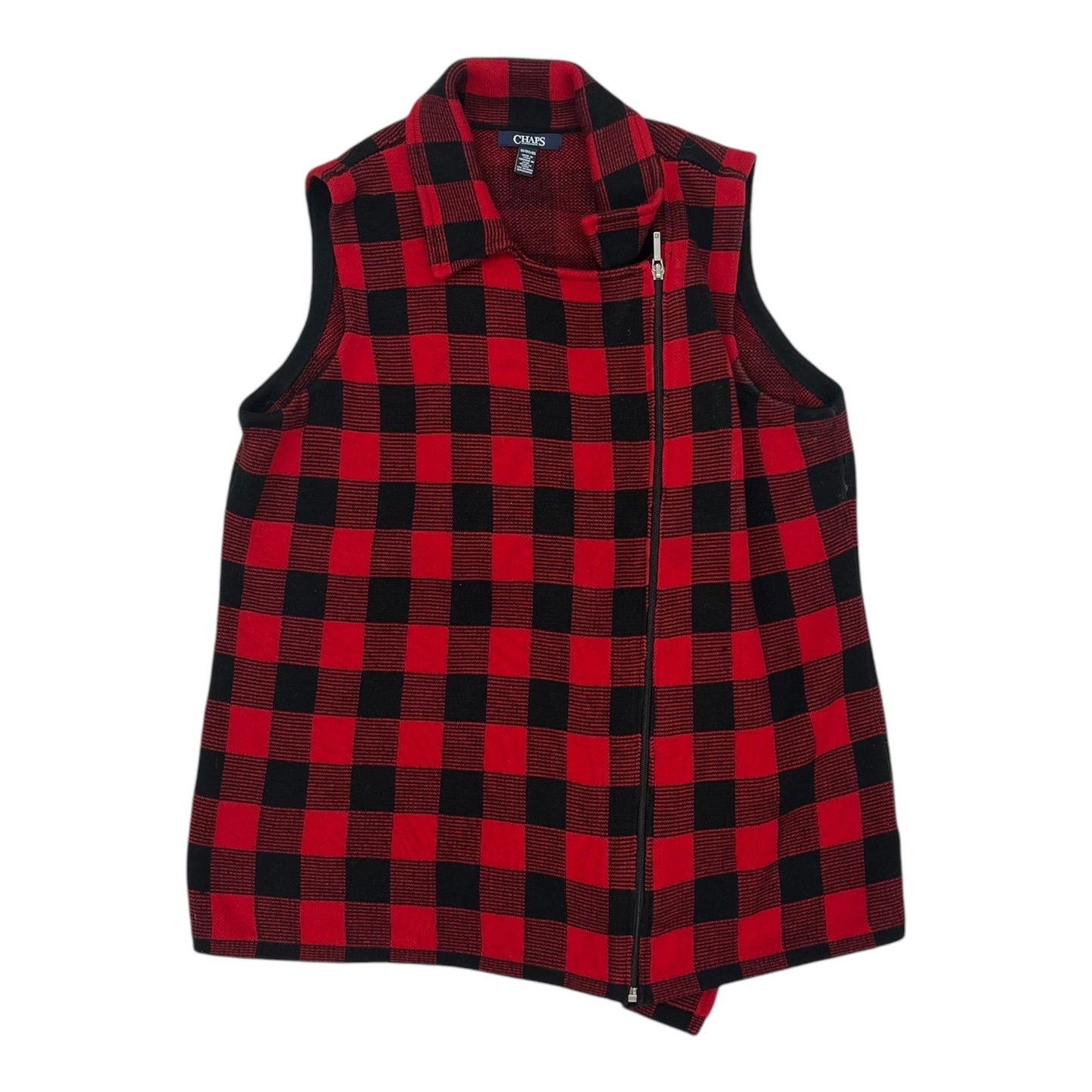 Vest Other By Chaps In Red, Size:1X