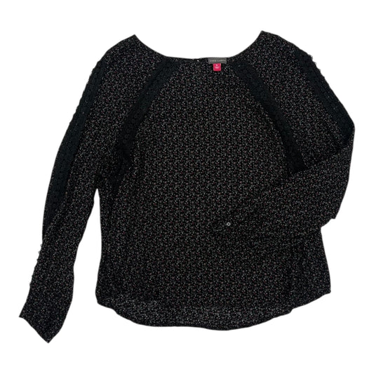 Blouse Ls By Vince Camuto In Floral Print, Size:Xl