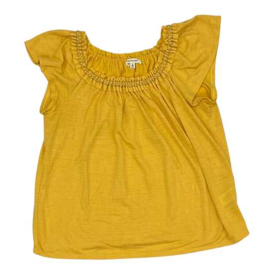 Top Ss By Max Studio In Yellow, Size:S