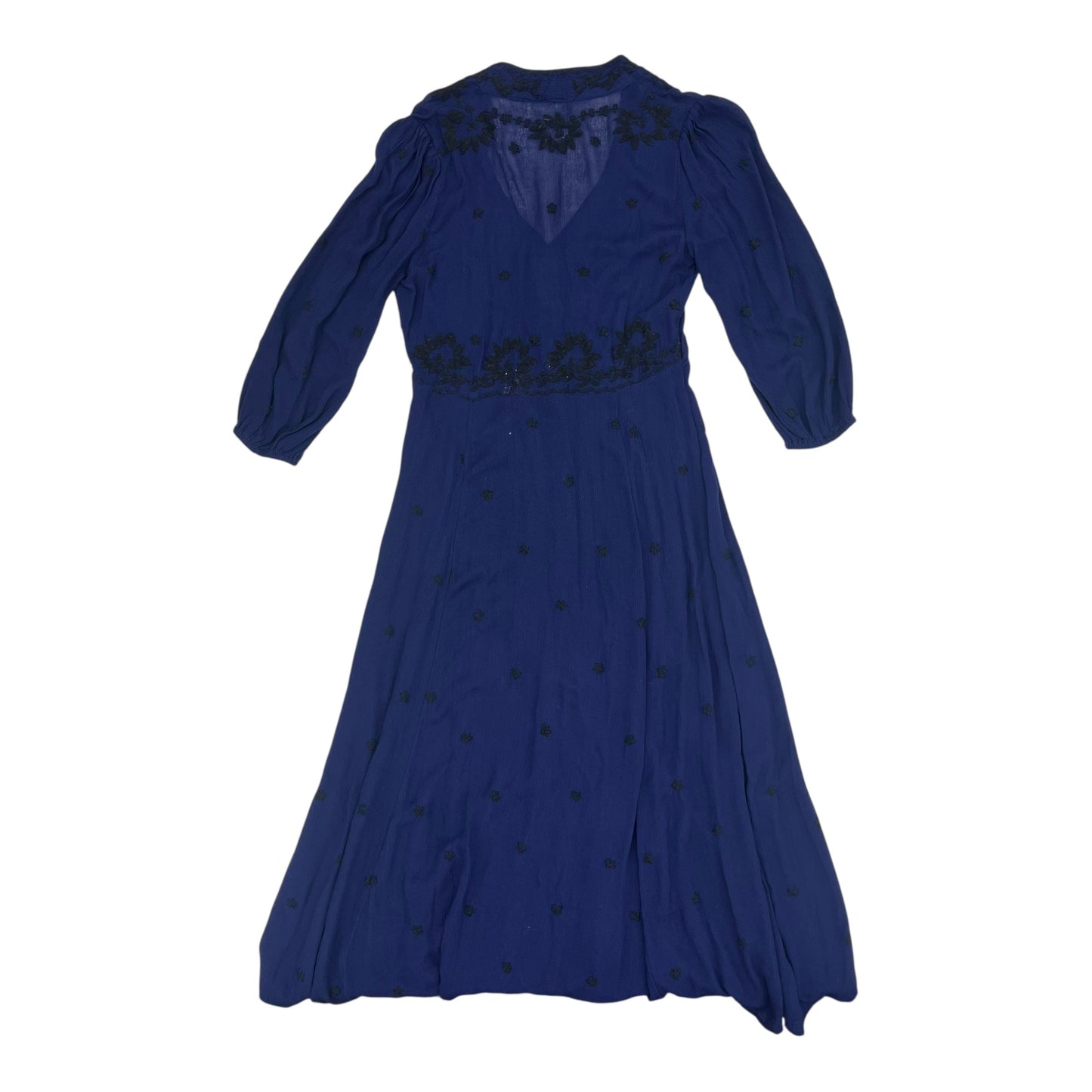 Dress Casual Maxi By Free People In Blue, Size:Xs