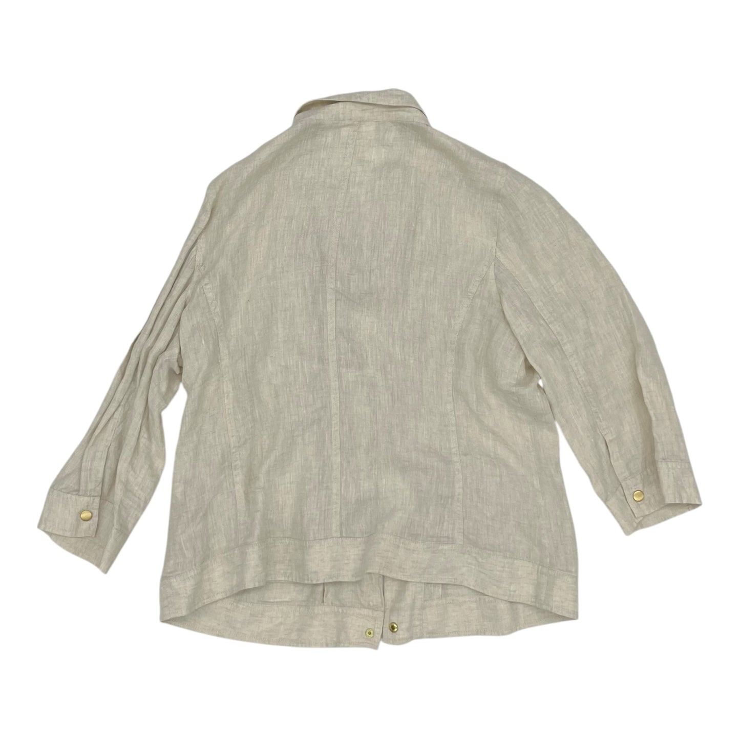 Blazer By Chicos In Cream, Size:L