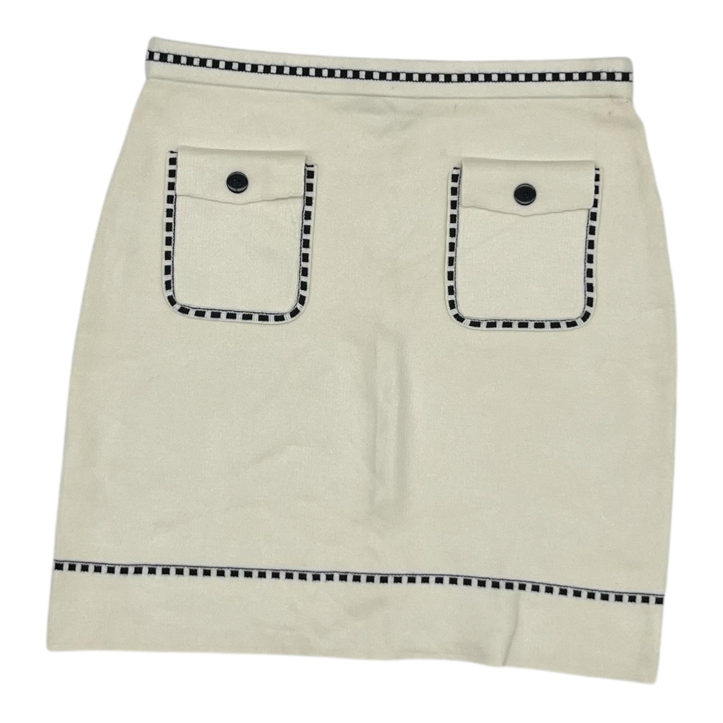 Skirt Mini & Short By Calligraphie In Cream, Size:M