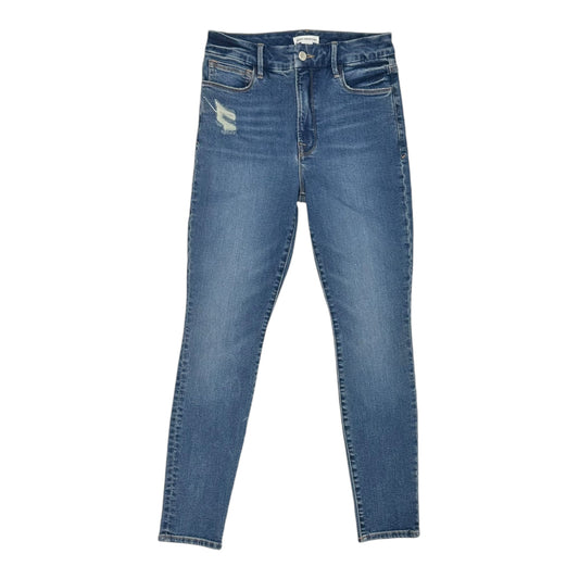 Jeans Skinny By Good American In Blue Denim, Size:4