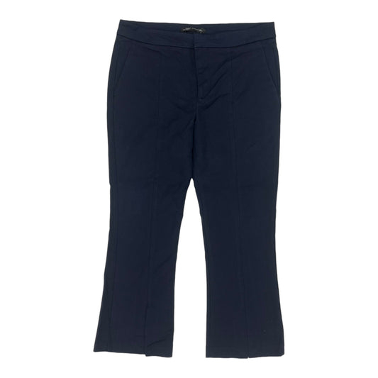 Pants Cropped By Zara Women In Navy, Size:L