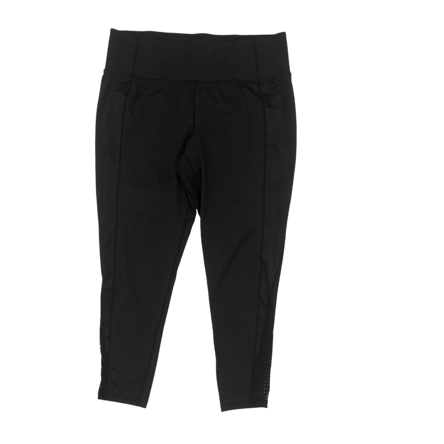 Athletic Leggings By Livi Active In Black, Size:1X