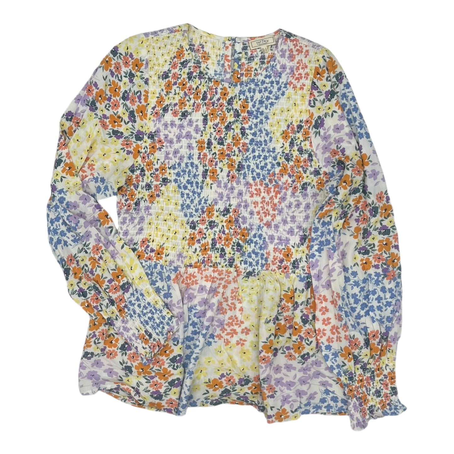 Top Ls By Fatface In Floral Print, Size:M