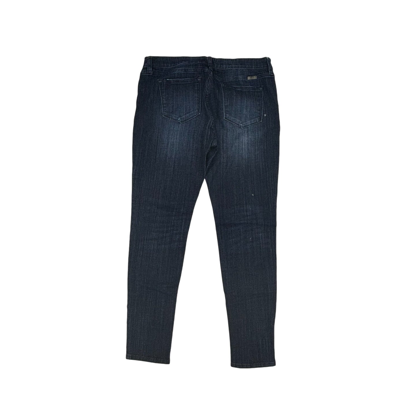 Jeans Skinny By Kancan In Blue Denim, Size:12