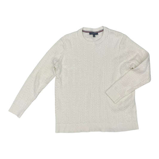 Sweater By Tommy Hilfiger In Cream, Size:Xxl