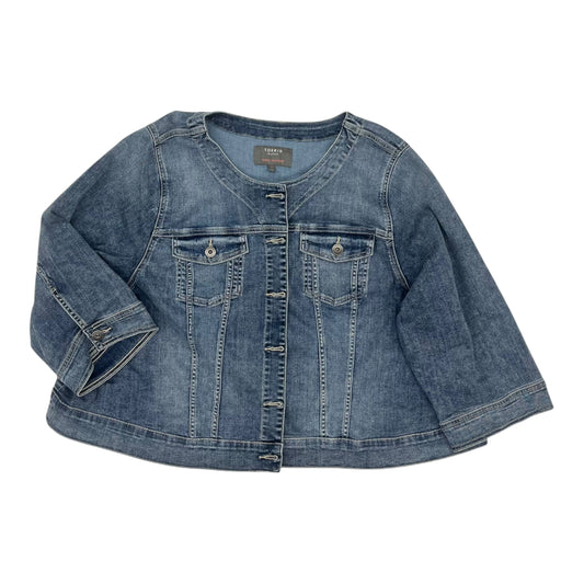 Jacket Denim By Torrid In Blue Denim, Size:6