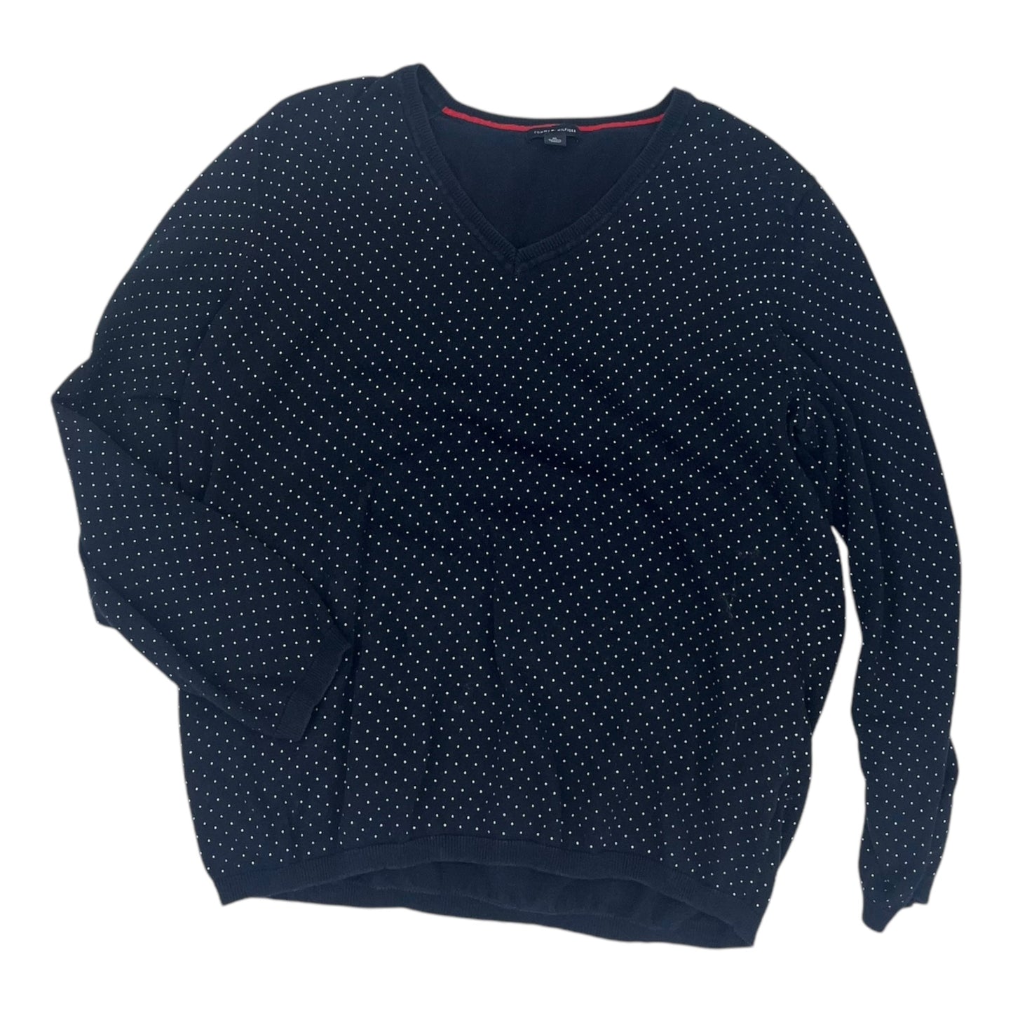 Sweater By Tommy Hilfiger In Navy, Size:Xl