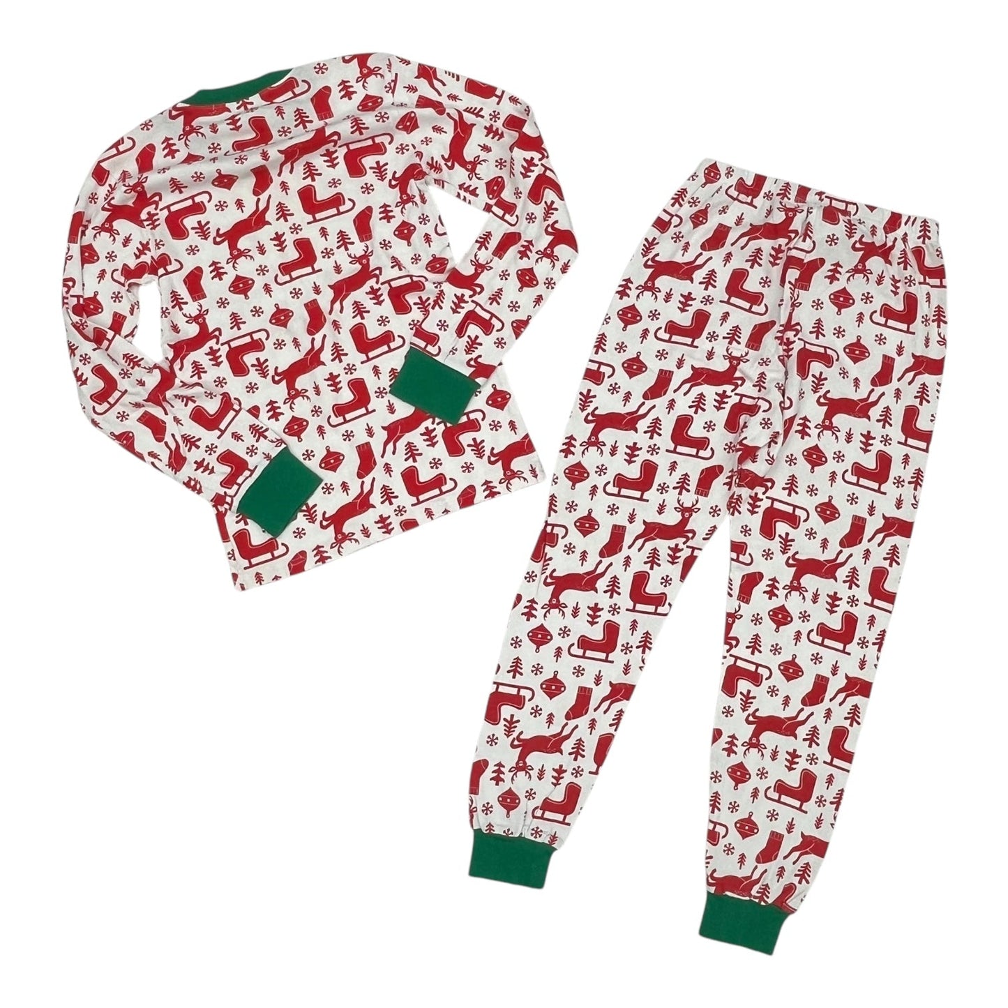 Pajamas 2Pc By Clothes Mentor In Red & White, Size:S