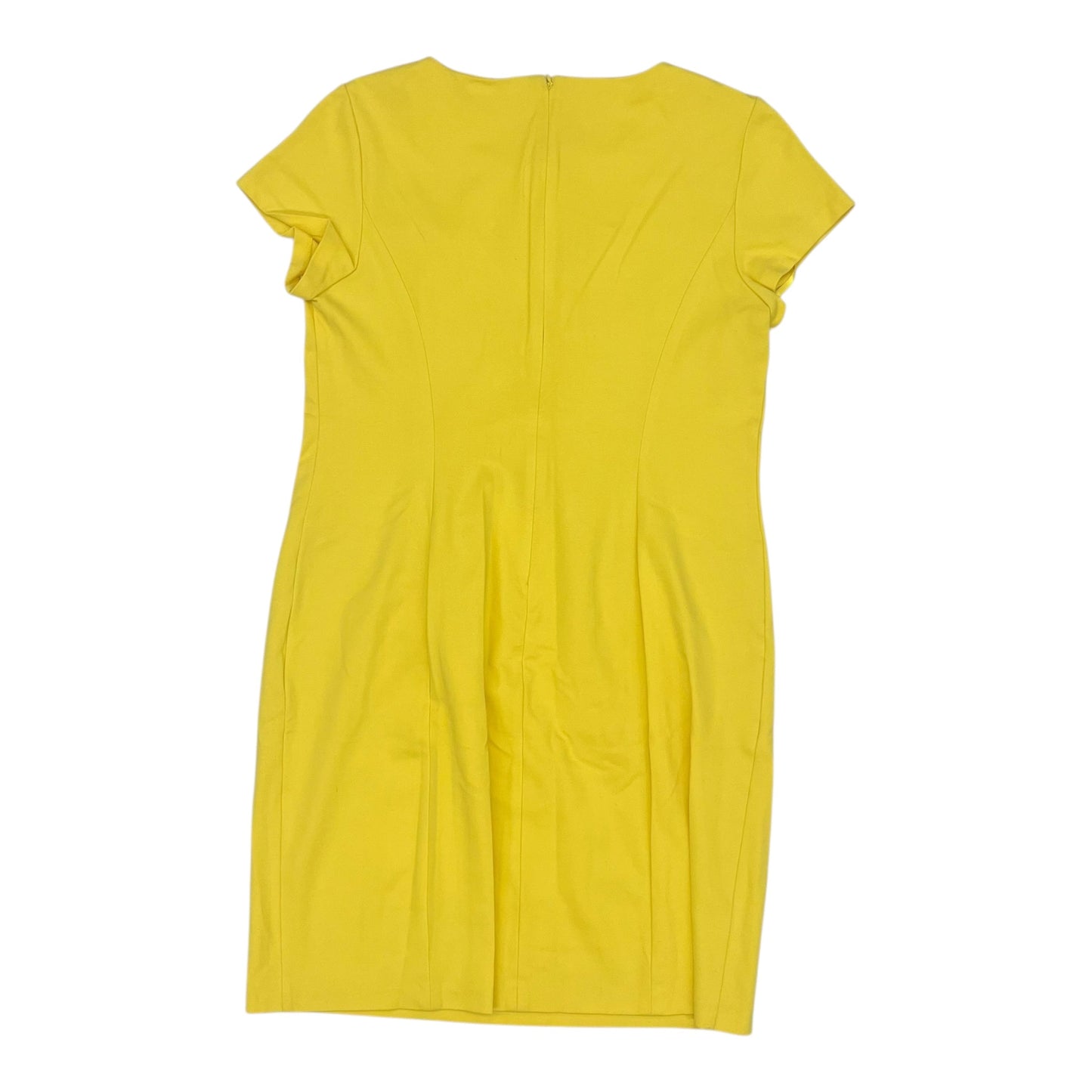 Dress Casual Short By Talbots In Yellow, Size:12