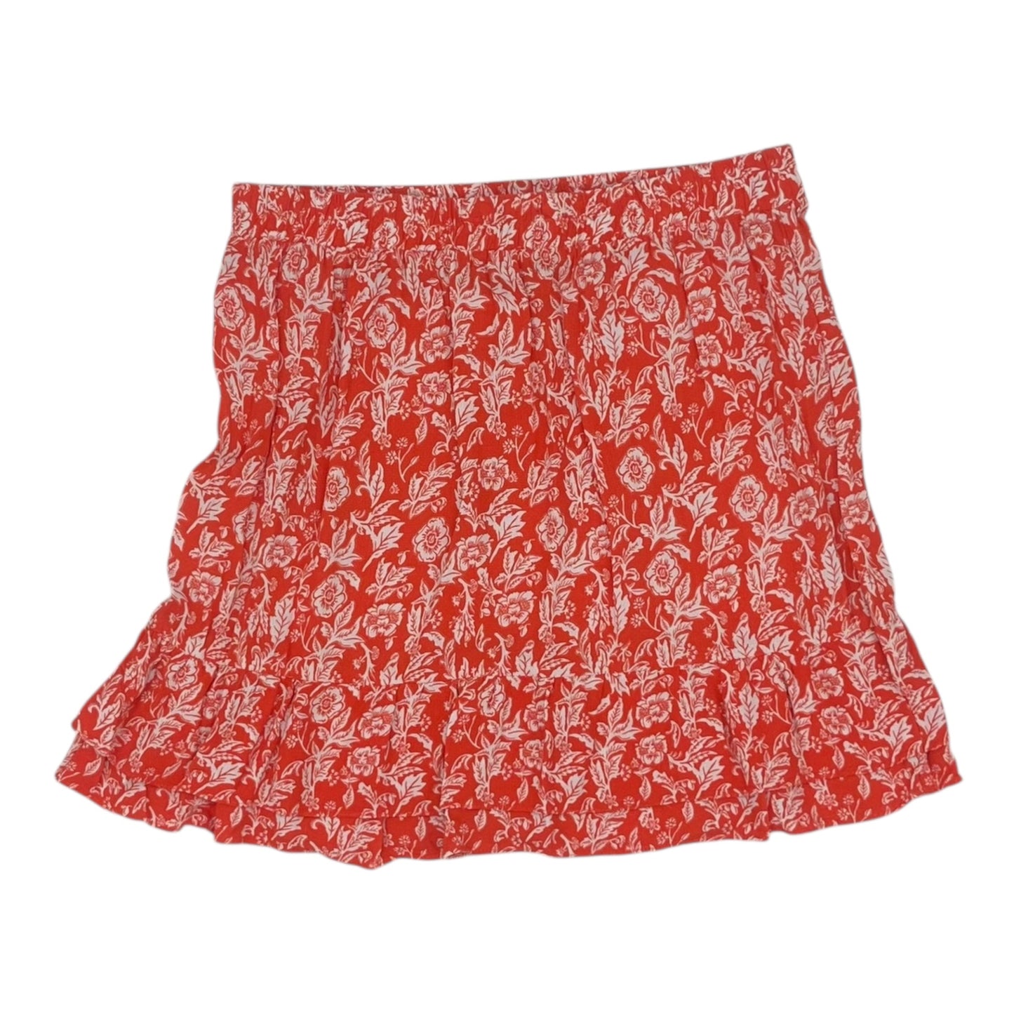 Skirt Mini & Short By C And C In Orange, Size:M