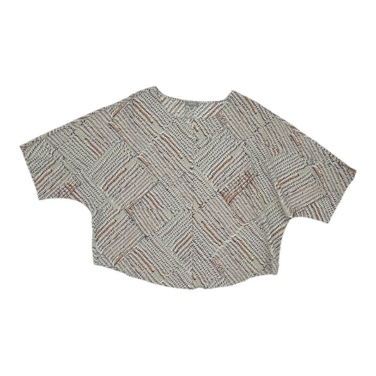 Blouse 3/4 Sleeve By Habitat In Multi, Size:Xl