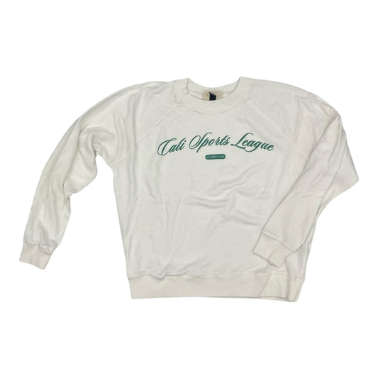 Sweatshirt Crewneck By Universal Thread In White, Size:S