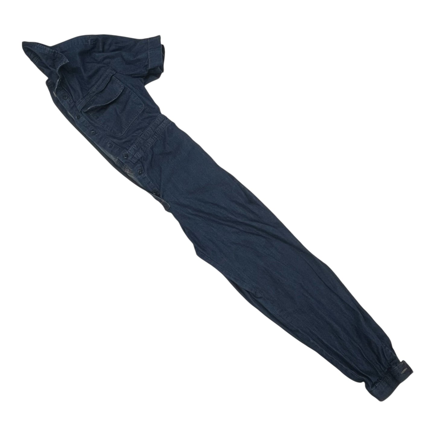 Jumpsuit By Banana Republic In Blue Denim, Size:S