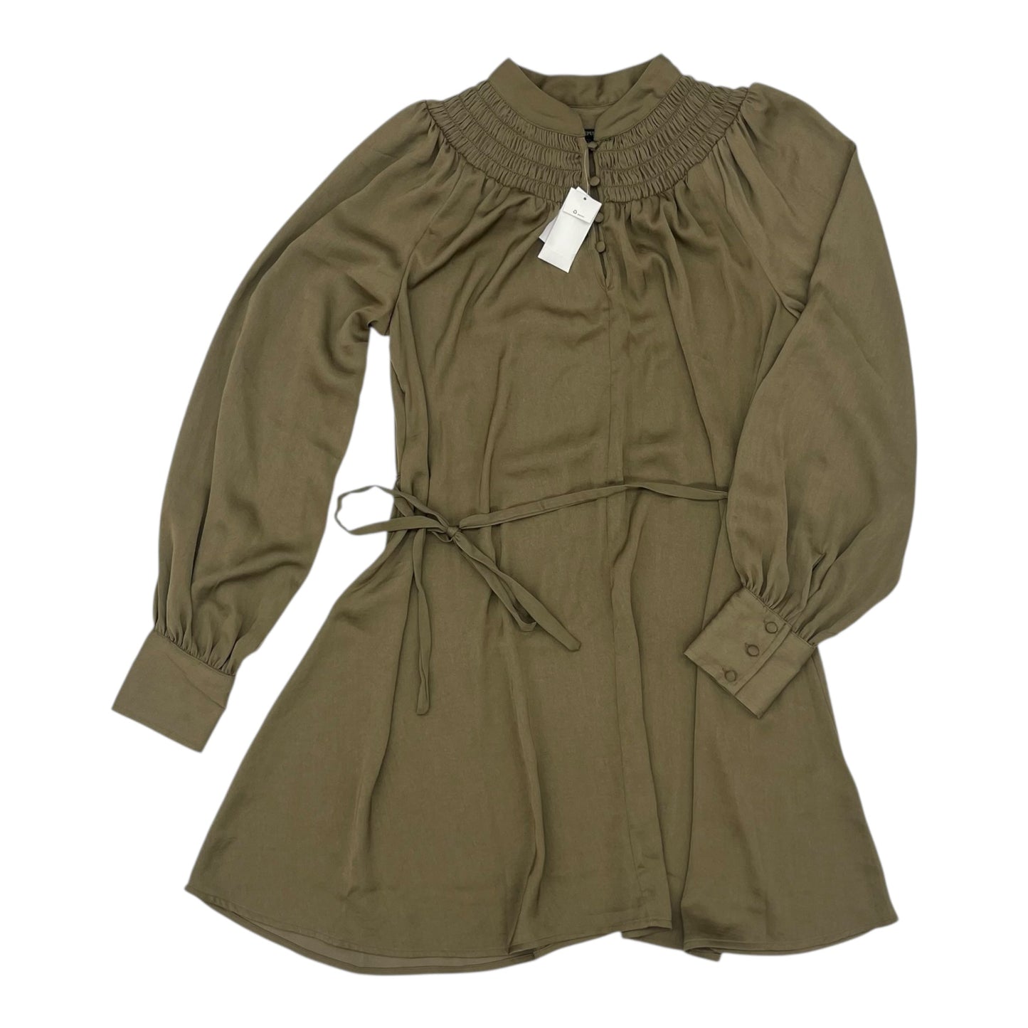 Dress Casual Short By Banana Republic In Green, Size:S