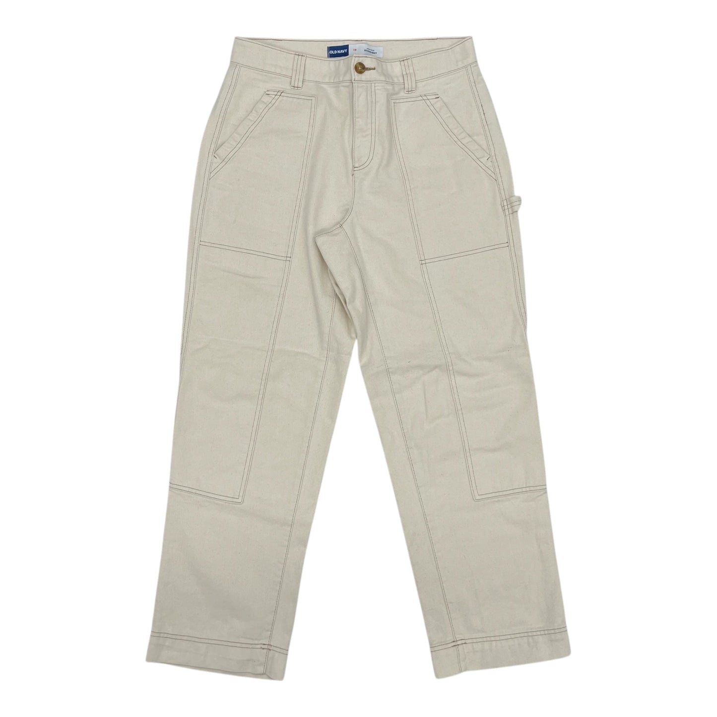 Pants Cargo & Utility By Old Navy In Cream, Size:10