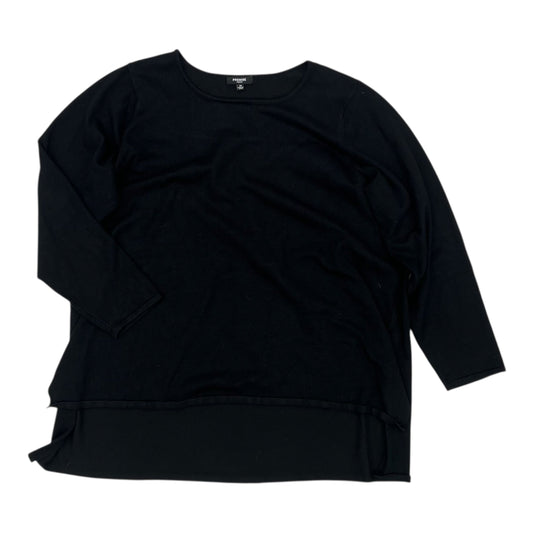 Sweater By Premise In Black, Size:3X