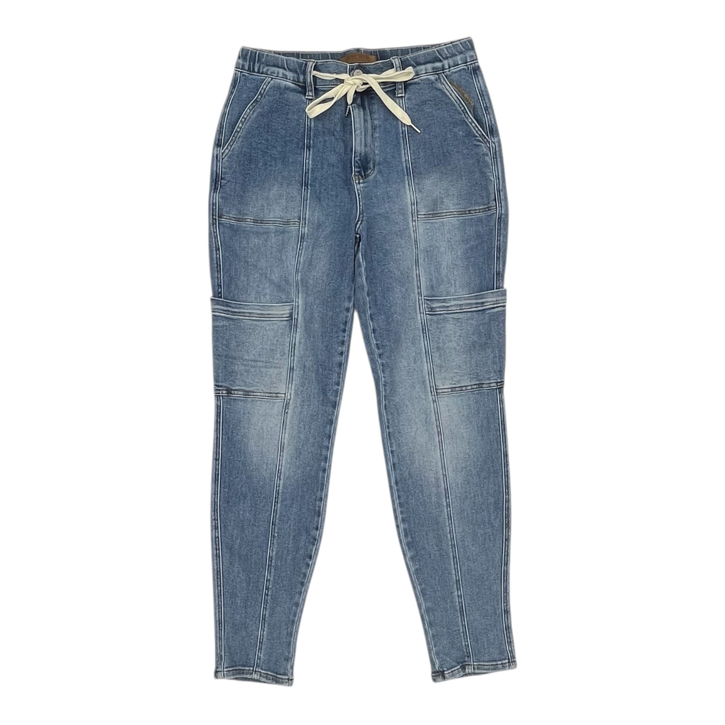 Jeans Skinny By Judy Blue In Blue Denim, Size:10