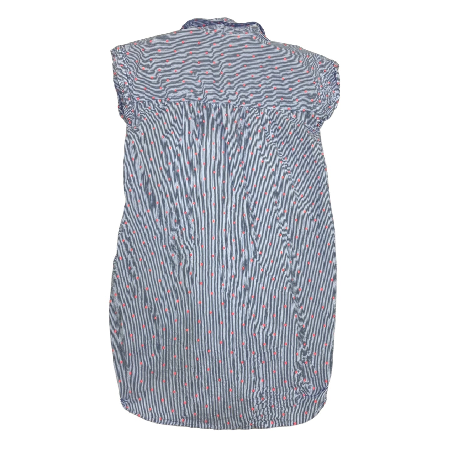 BLUE & WHITE LOFT DRESS CASUAL SHORT, Size S