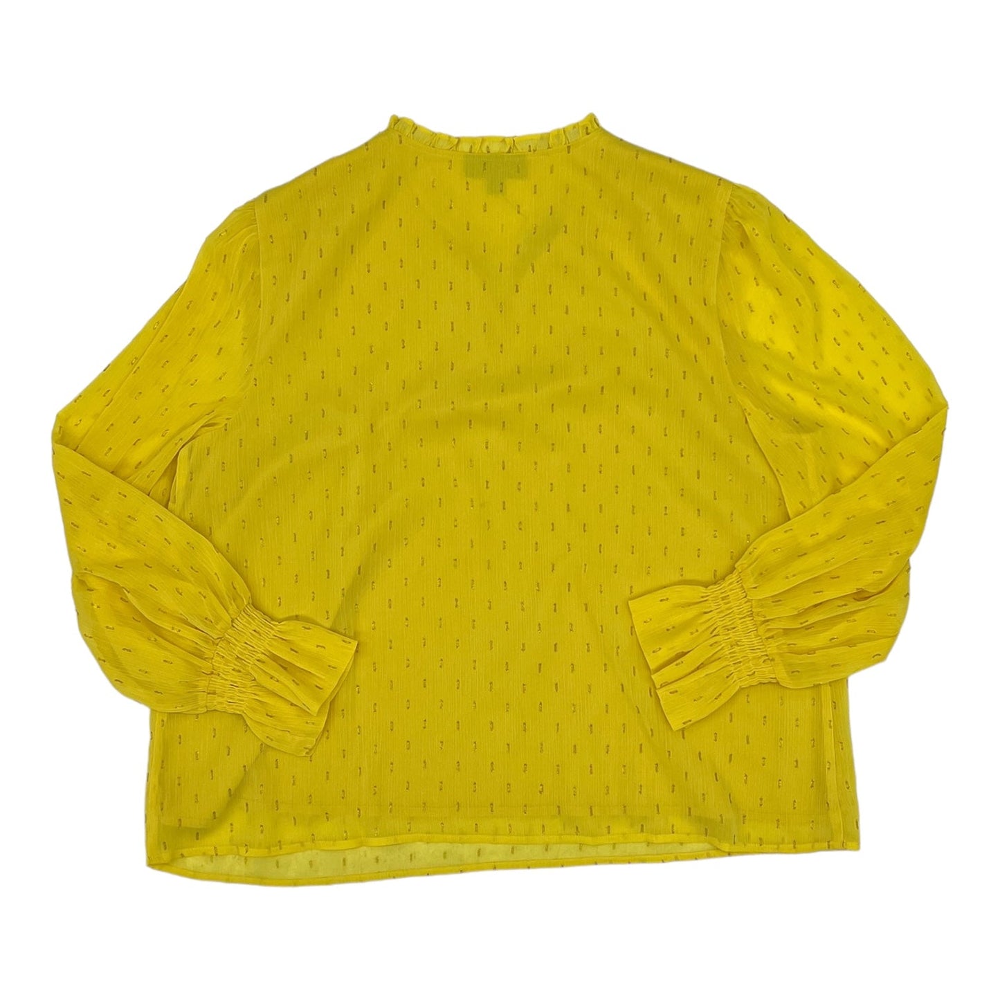 YELLOW TOP LS by INC Size:XXL