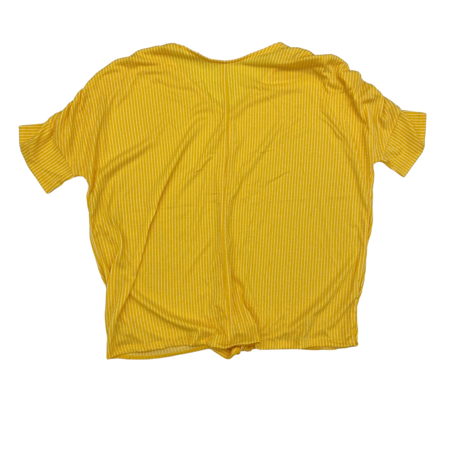 YELLOW TOP SS by TERRA & SKY Size:1X