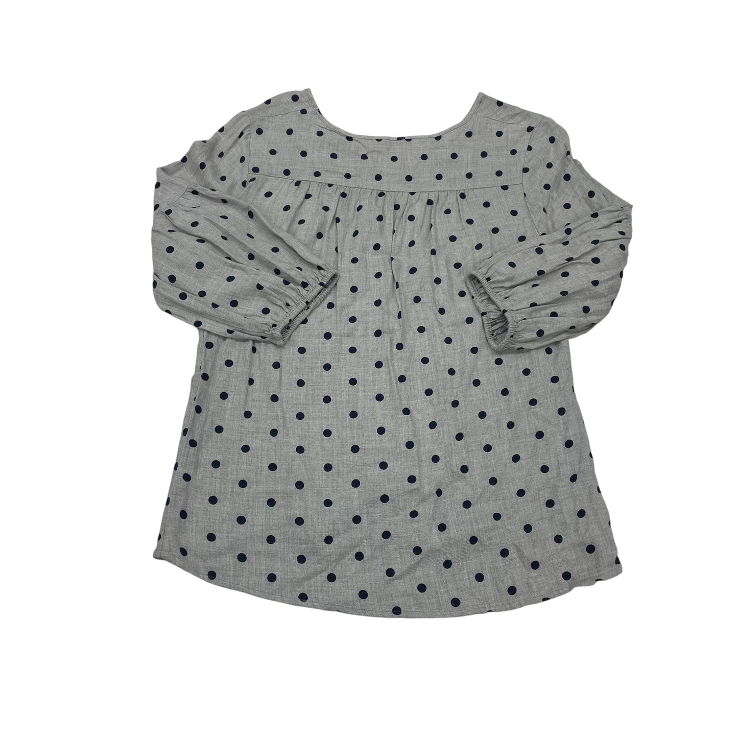 Blouse 3/4 Sleeve By Clothes Mentor In Polkadot Pattern, Size:S