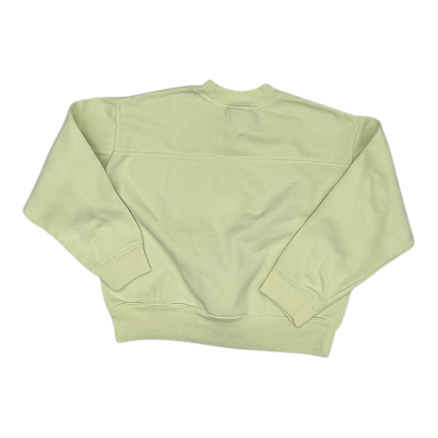 Sweatshirt Crewneck By A New Day In Yellow, Size:M