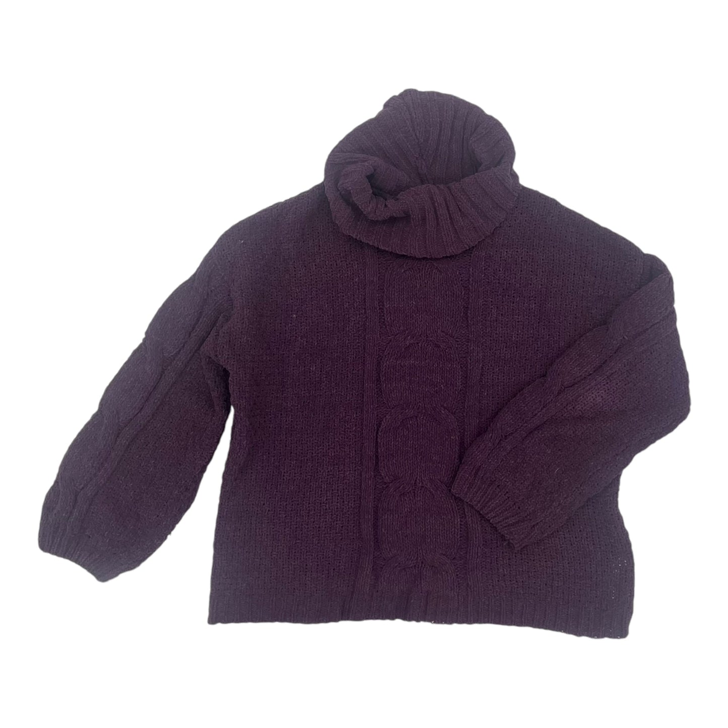 Sweater By 7 For All Mankind In Purple, Size:M