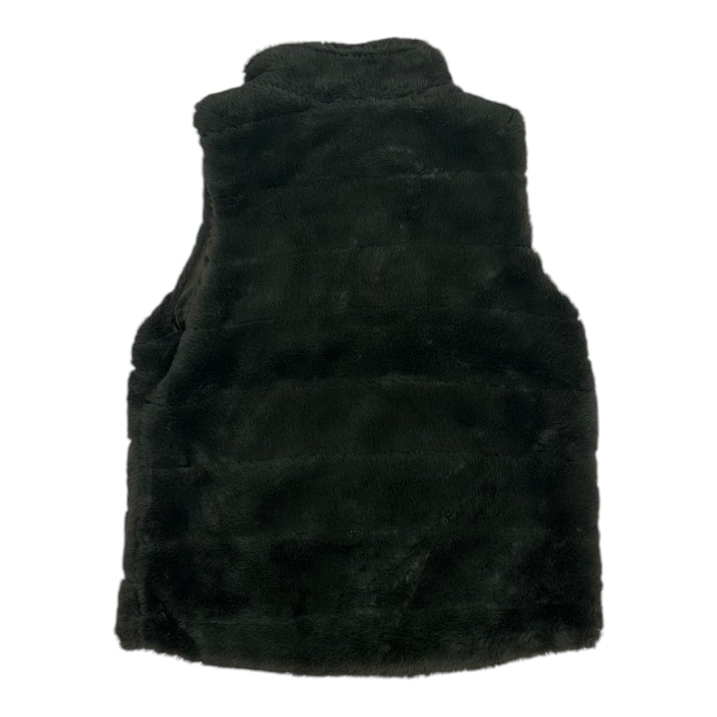 Vest Faux Fur & Sherpa By Staccato In Green, Size:L