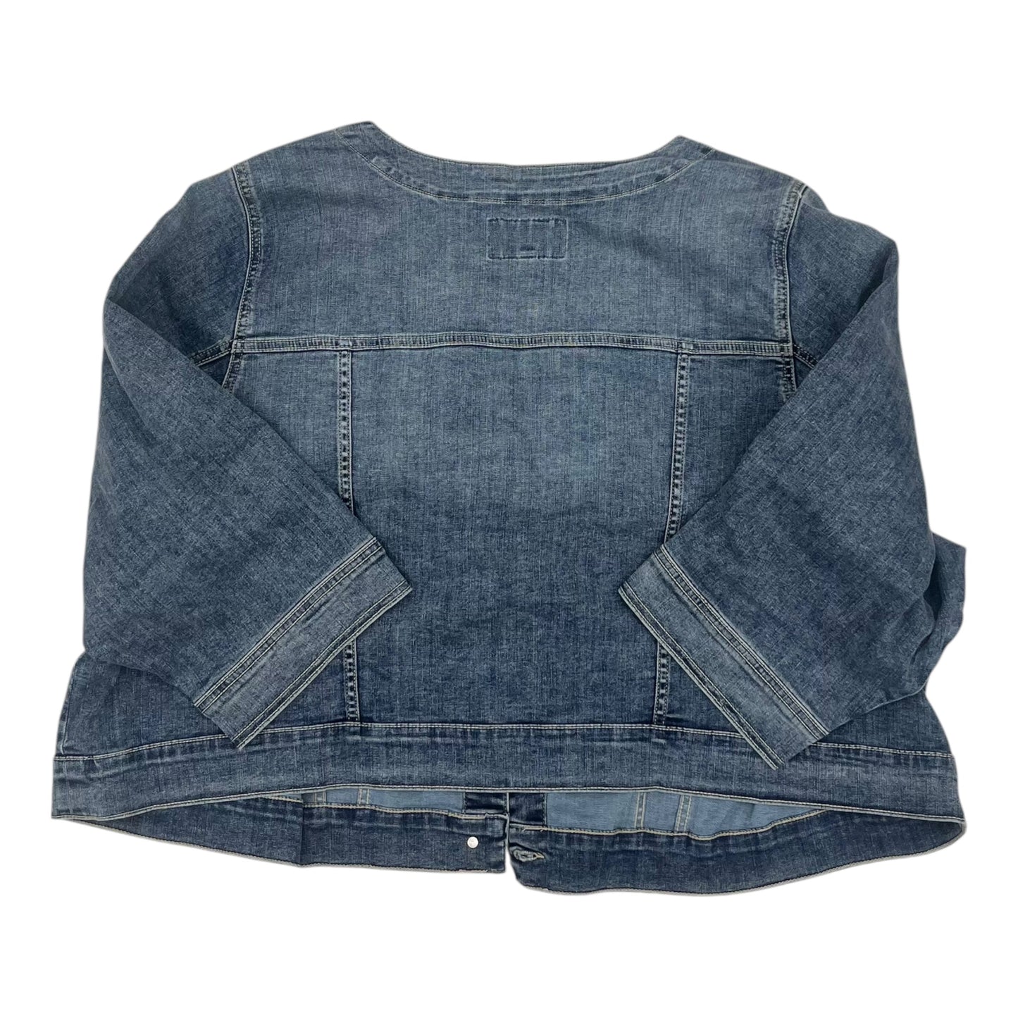 Jacket Denim By Torrid In Blue Denim, Size:6