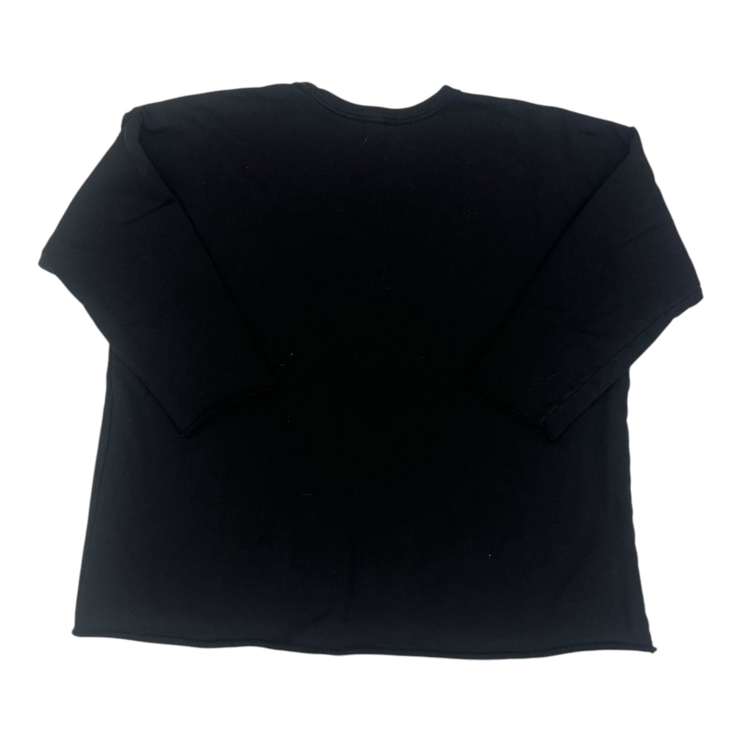 Sweatshirt Crewneck By Eileen Fisher In Black, Size:Xl