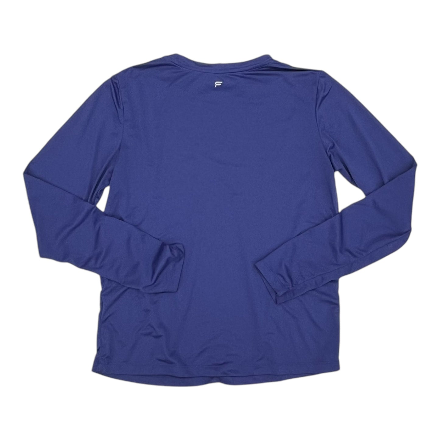 Athletic Top Ls Crewneck By Fabletics In Blue, Size:S