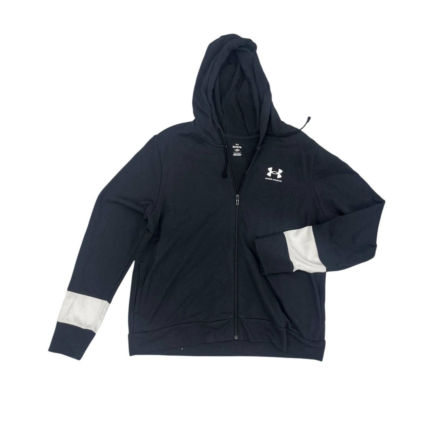 Athletic Jacket By Under Armour In Black, Size:Xl