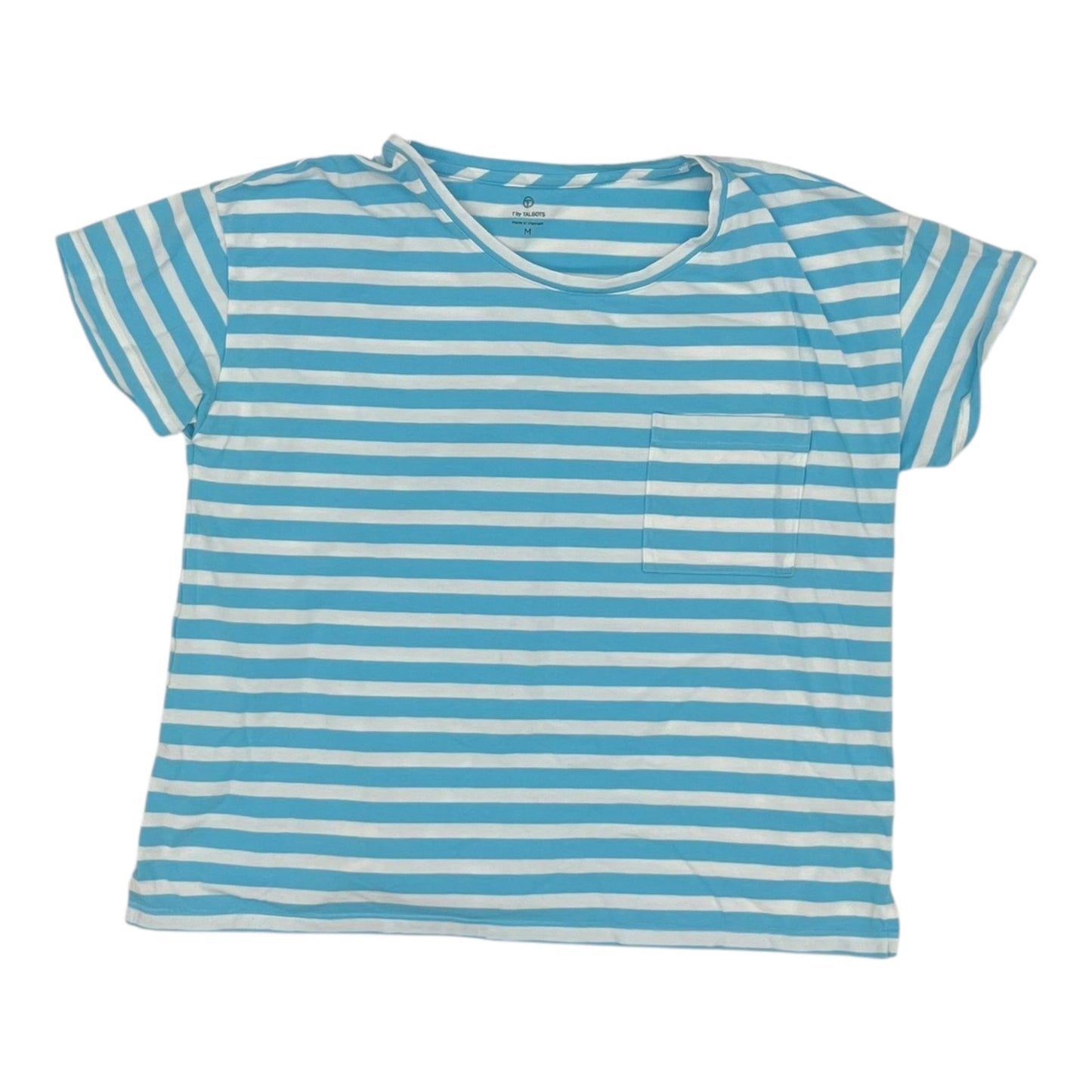 Top Ss By Talbots In Blue & White, Size:M