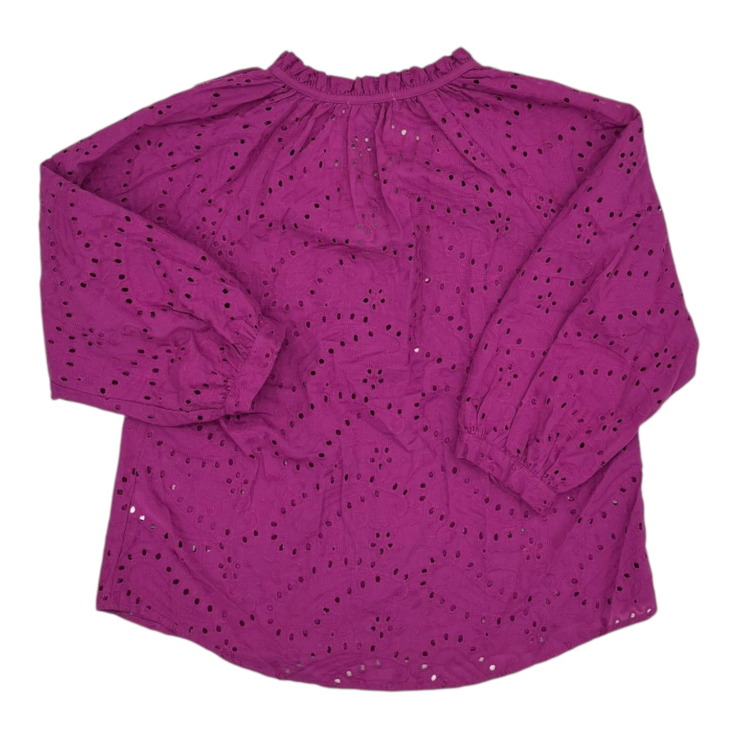 Top 3/4 Sleeve By Evereve In Purple, Size:S