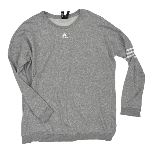 SWEATSHIRT CREWNECK by ADIDAS in GREY, Size:L