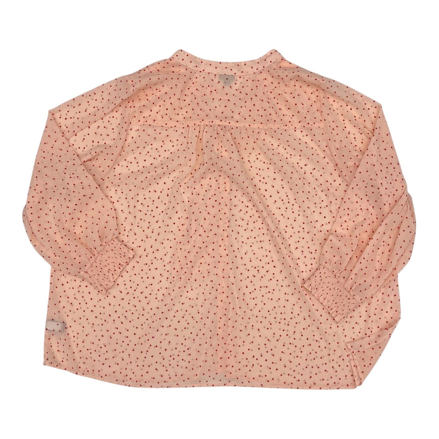 Blouse Ls By Torrid In Pink & Red, Size:4X
