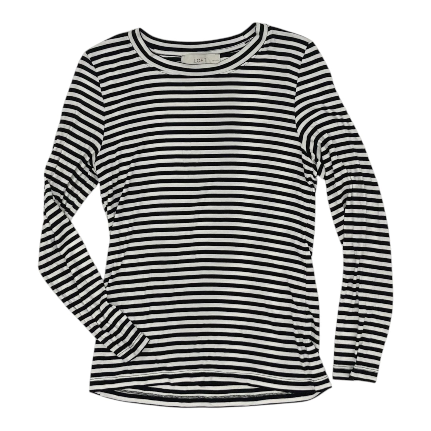 Top Ls By Loft In Black & White, Size:Lp
