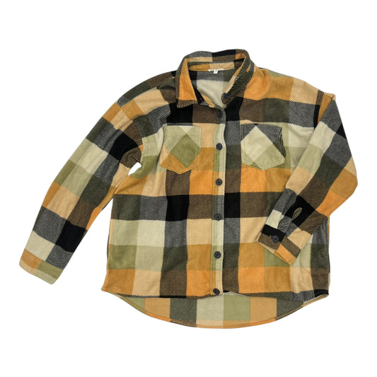 Top Ls By Maurices In Brown & Green, Size:Xl