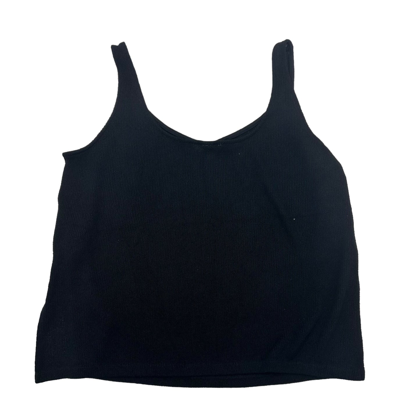 BLACK H&M TOP SLEEVELESS, Size XL