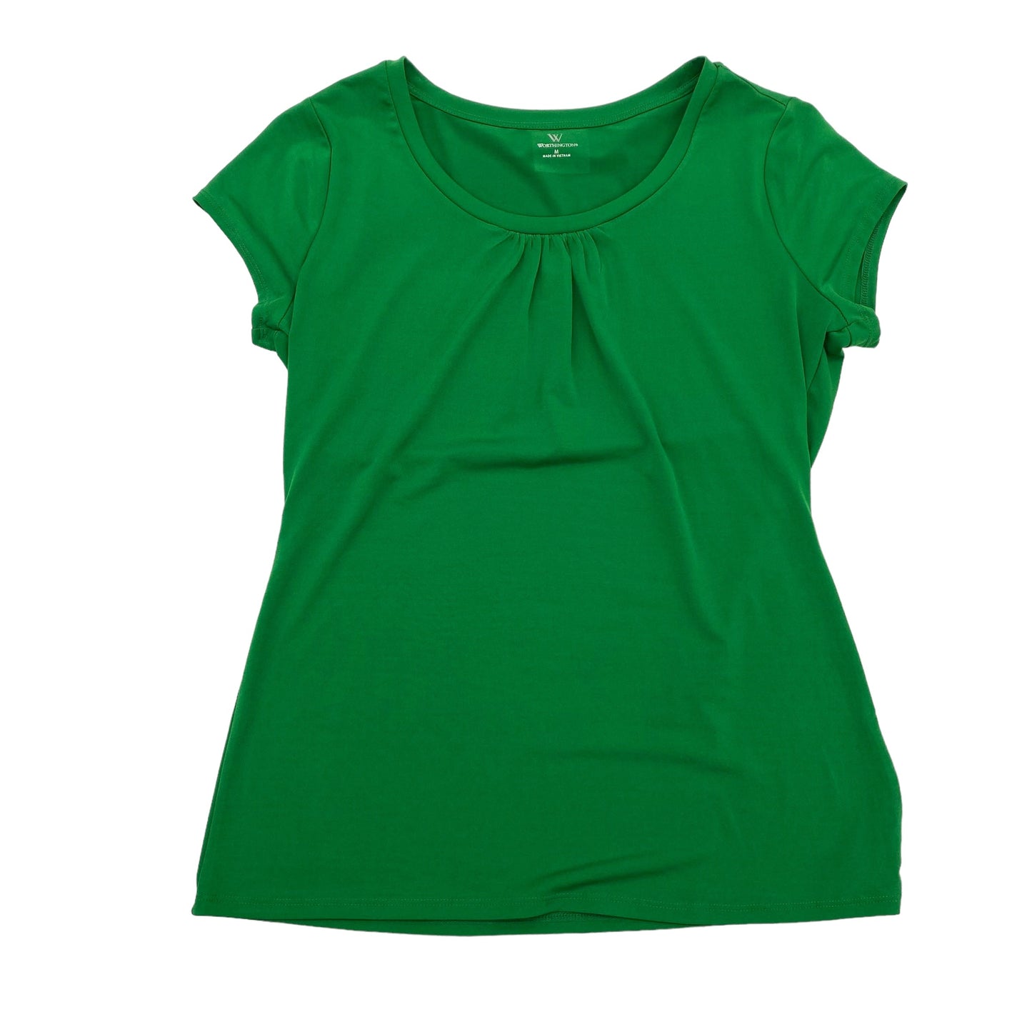 GREEN TOP SS by WORTHINGTON Size:M