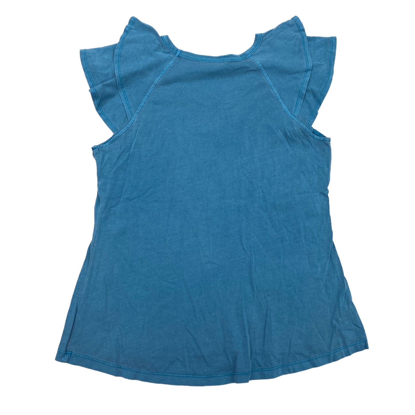 BLUE TOP SS by TIME AND TRU Size:M