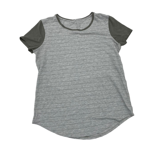 GREY ATHLETIC TOP SS by LULULEMON Size:M