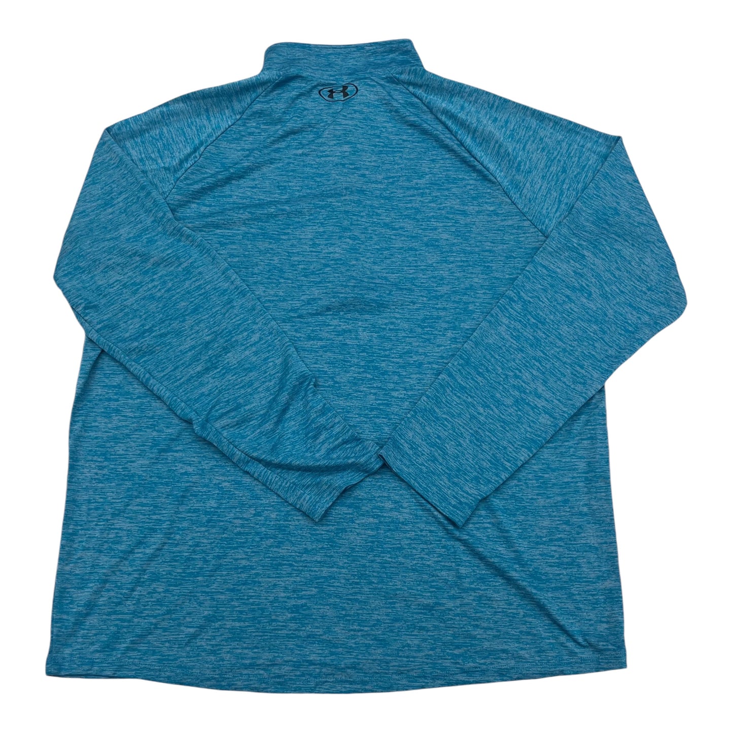 Athletic Top Ls Collar By Under Armour In Blue, Size:Xl