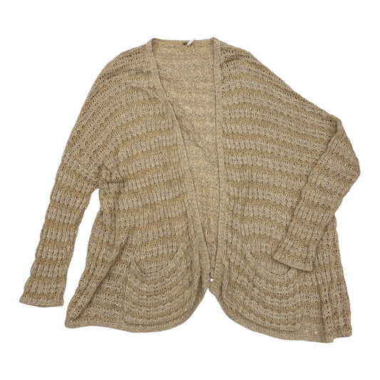 Cardigan By Free People In Tan, Size:M