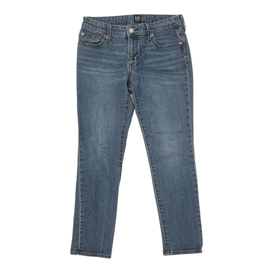 Jeans Skinny By Gap In Blue Denim, Size:2