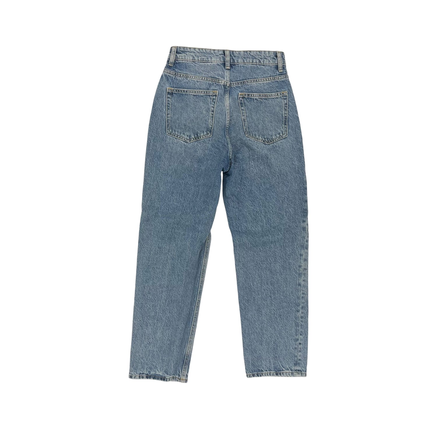 Jeans Straight By H&M In Blue Denim, Size:4