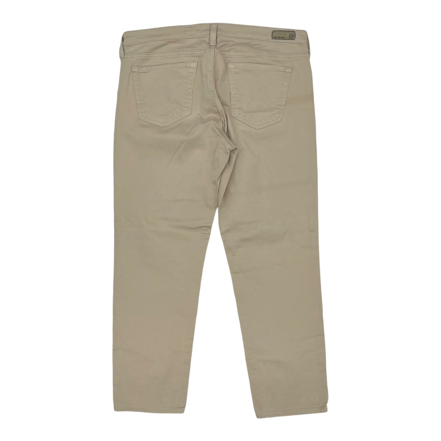 Pants Chinos & Khakis By Adriano Goldschmied In Tan, Size:14